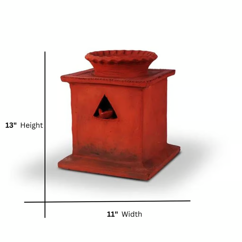 Thulasi Vrindavan |Tulasi pot|Tulsi Vrindavan Hand Made With Terracotta