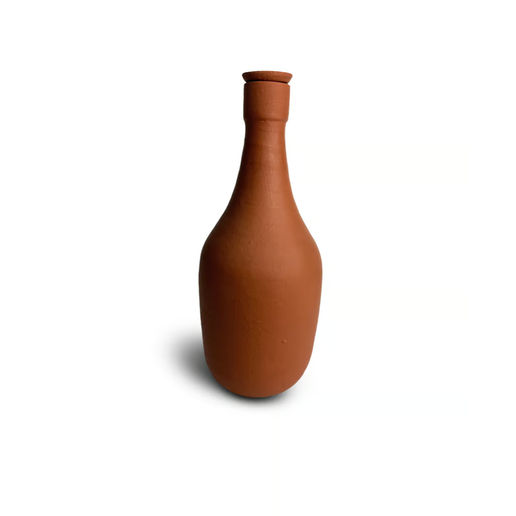 Earthen Clay Water Bottle / Terracotta water bottle