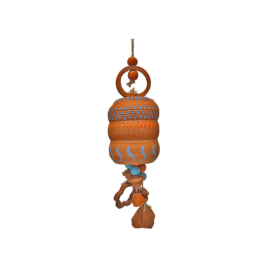 River & Flame Terracotta Bell