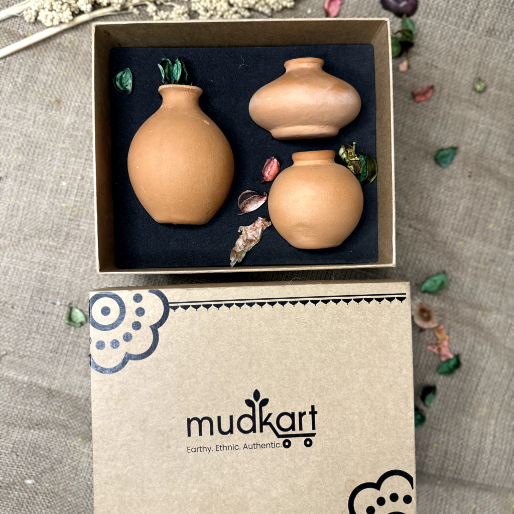 Miniature Terracotta Showpieces - Gift-Box