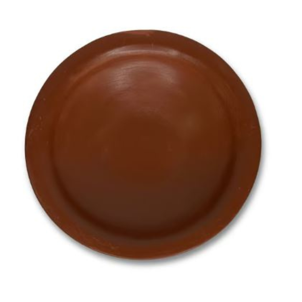 9" Filler slab mud/clay pots | With Rim