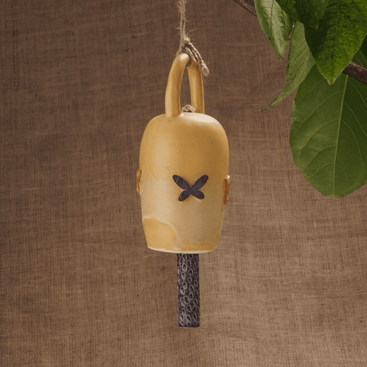 Butterfly Ceramic Bell