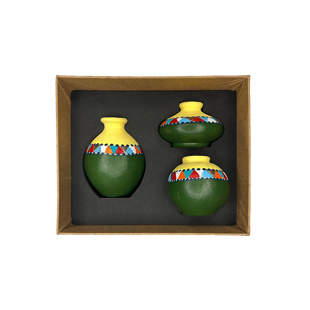 Miniature Terracotta Showpieces - Gift-Box