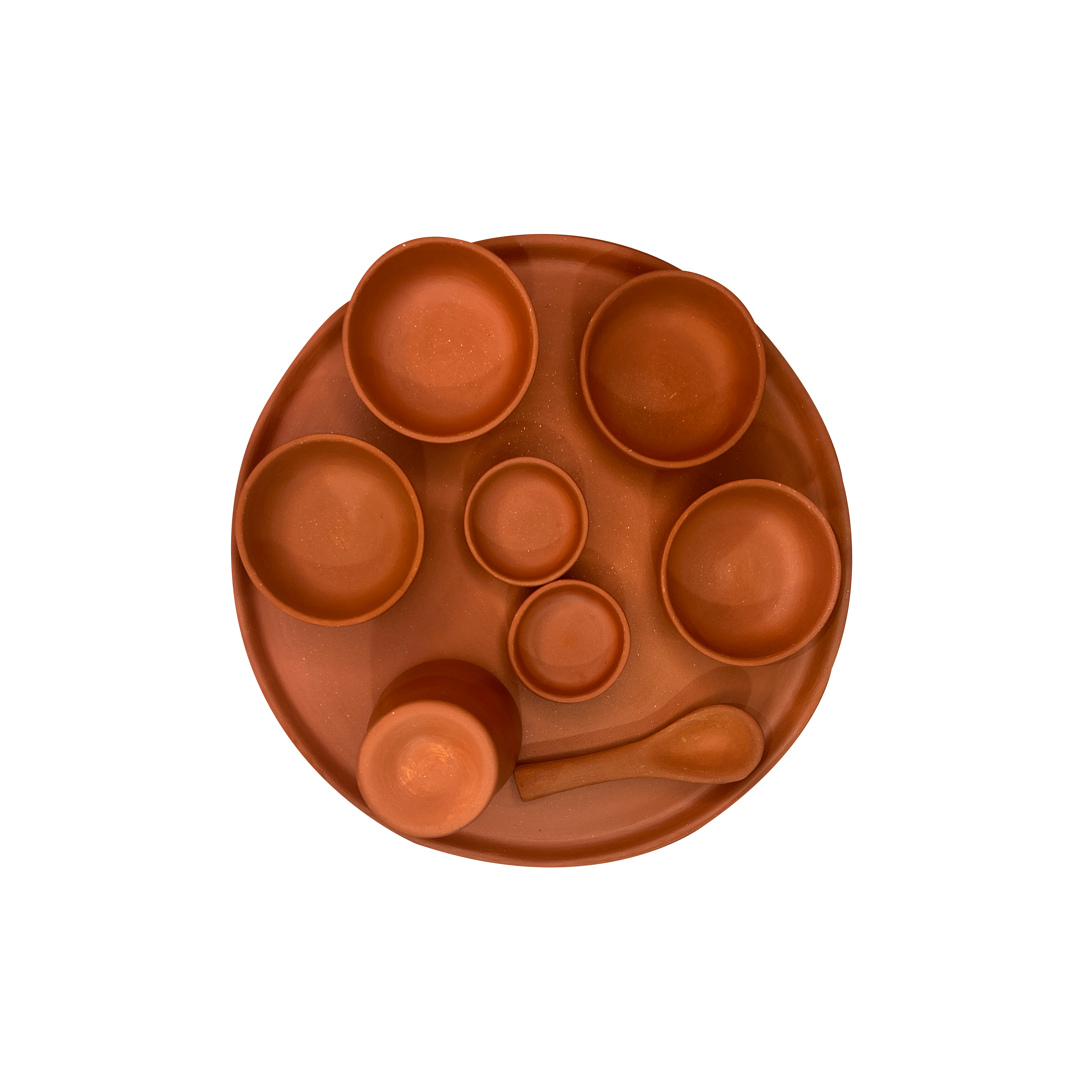 Clay Dinner Set | Mud Dinner set