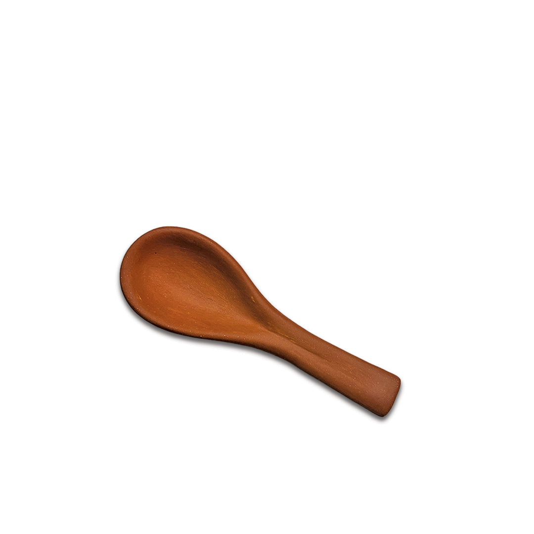 Terracotta spoon