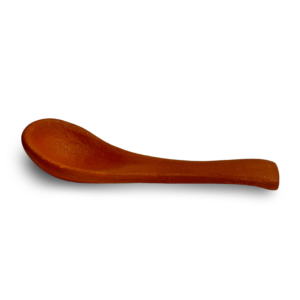 Terracotta spoon