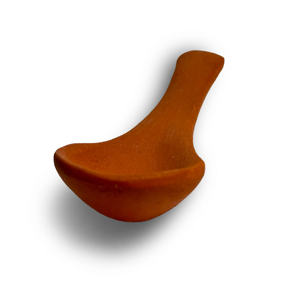 Terracotta spoon
