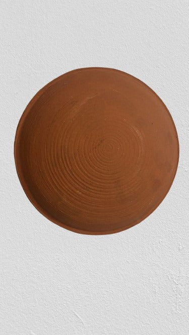 10" Filler slab mud/clay pots