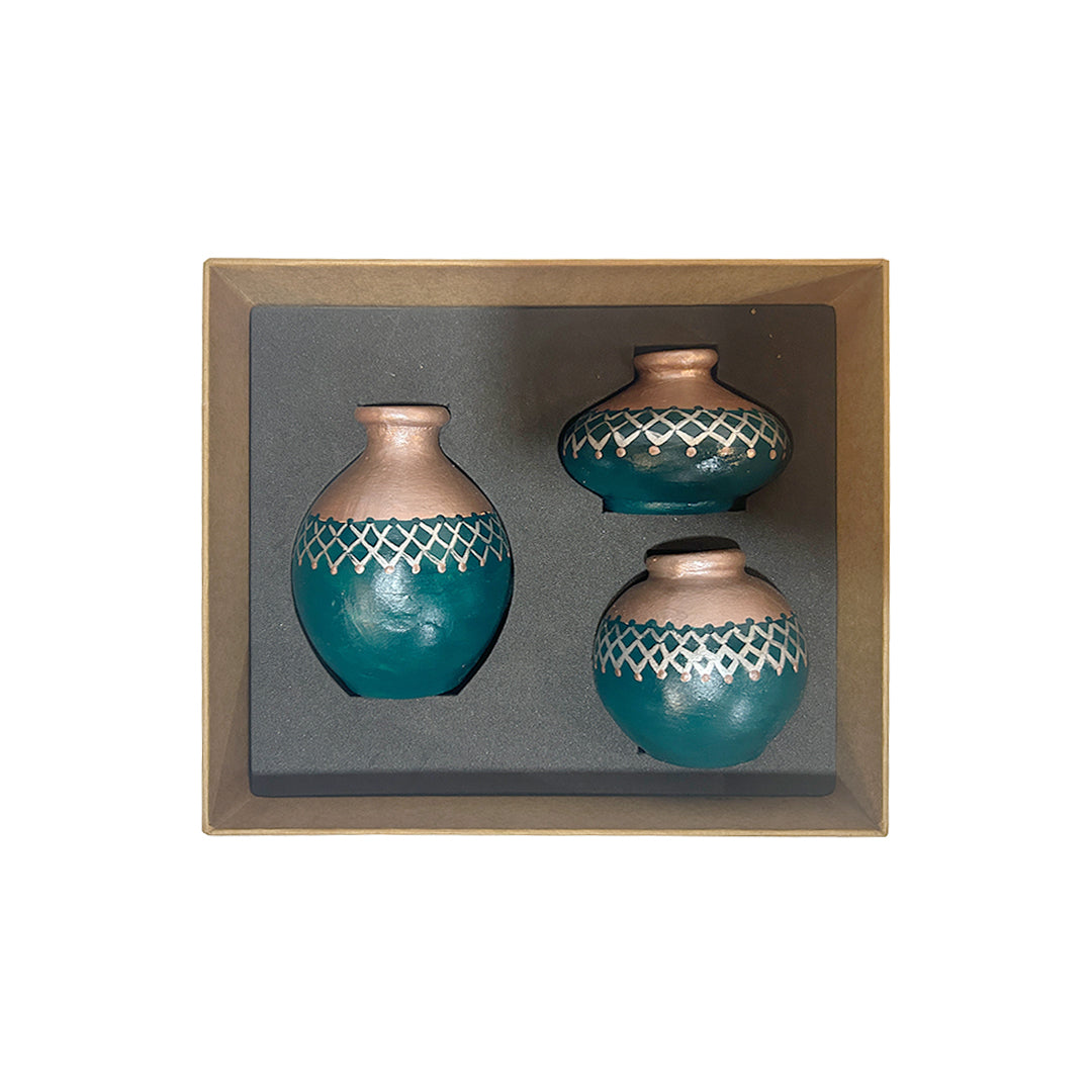 Miniature Terracotta Showpieces - Gift-Box