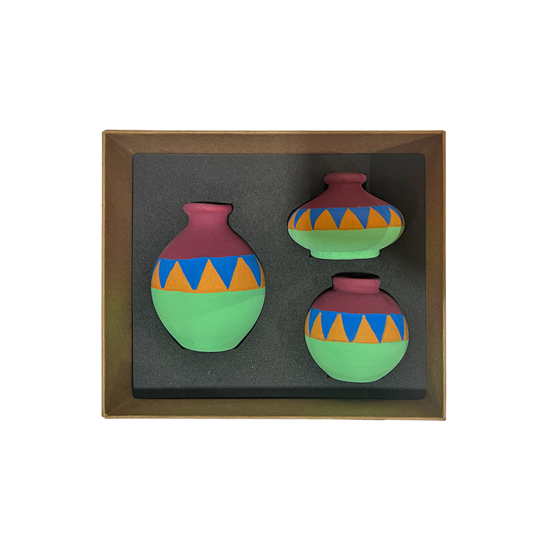 Miniature Terracotta Showpieces - Gift-Box