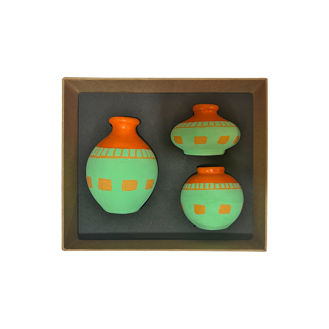 Miniature Terracotta Showpieces - Gift-Box